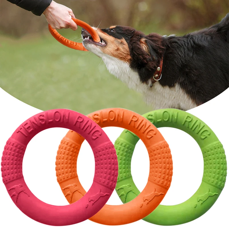 

Dog Toy Training Ring Puller Puppy Flying Disk Chewing Toys Outdoor Interactive Toy Dog Game Playing Supplies Zabawki Dla Psa