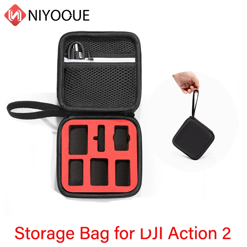 Storage Bag For DJI Action 2 Lingmo Sports Camera Clutch Carrying Case For DJI Action 2 Box Accessories
Storage Bag For DJI Action 2 Lingmo Sports Camera Clutch Carrying Case For DJI Action 2 Box Accessories