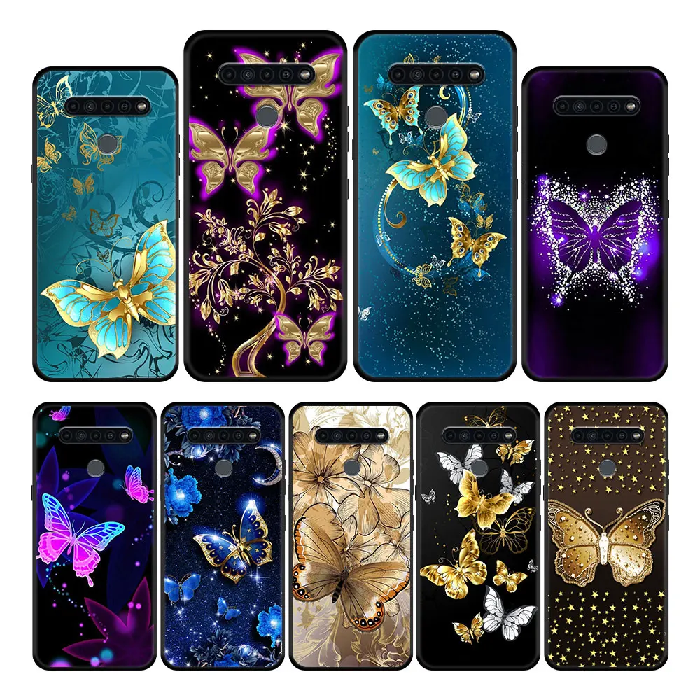 Beautiful Butterfly Case Cover for LG K51s K61 Q61 K41s K42 K50s K52 K71 K92 G6 G7 G8 ThinQ Bag Capinha Casing Black Back Matte
Beautiful Butterfly Case Cover for LG K51s K61 Q61 K41s K42 K50s K52 K71 K92 G6 G7 G8 ThinQ Bag Capinha Casing Black Back Matte