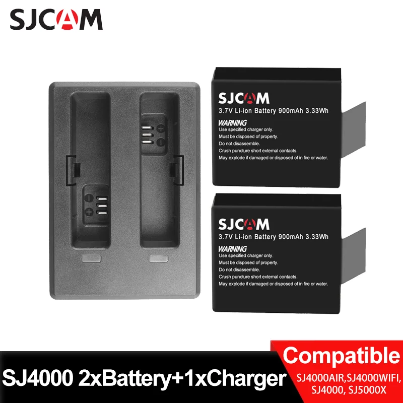 2 шт. SJCAM SJ4000 аккумуляторная батарея + 1 шт. двойное зарядное устройство для SJ5000 SJ5000X SJ4000 AIR, оригинальная фирма SJCAM батарея
2 шт. SJCAM SJ4000 аккумуляторная батарея + 1 шт. двойное зарядное устройство для SJ5000 SJ5000X SJ4000 AIR, оригинальная фирма SJCAM батарея