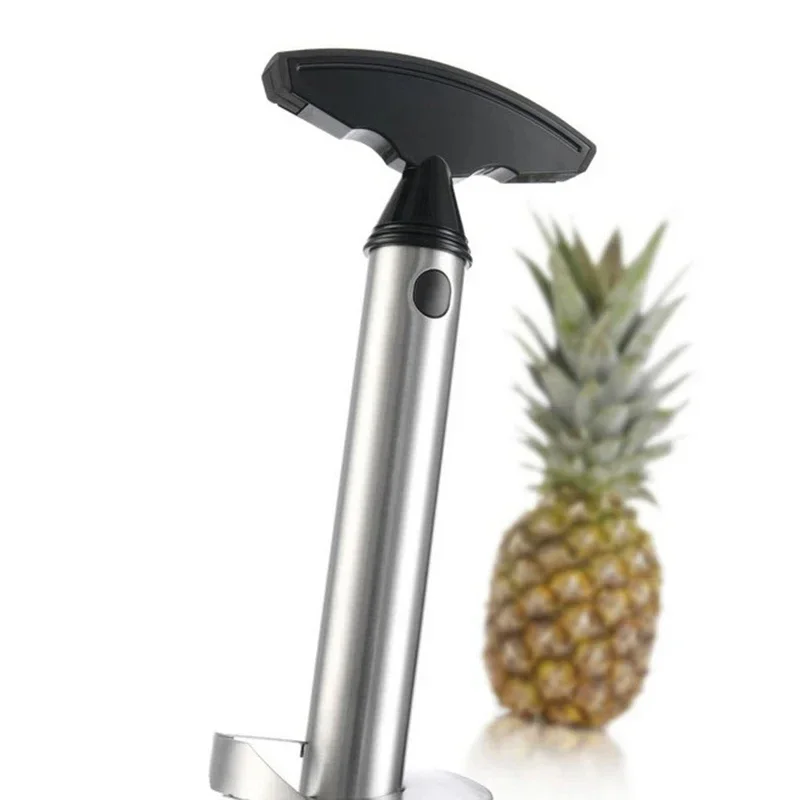 1pc Stainless Steel Pineapple Corer Peeler Peeler Cutter Easy Fruit Parer Cutting Tool Peeler Kitchen Restaurant Accessories
1pc Stainless Steel Pineapple Corer Peeler Peeler Cutter Easy Fruit Parer Cutting Tool Peeler Kitchen Restaurant Accessories