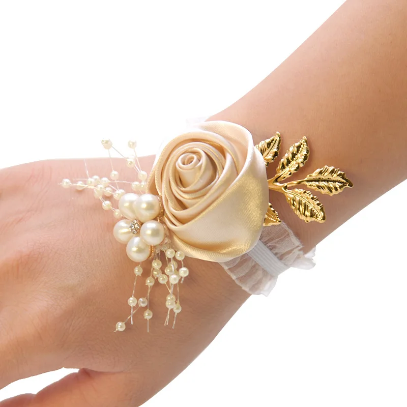 Wrist Corsage Pearl Bridesmaid Bracelet Wrist Flowers Cloth Boutonniere Wedding Bridel Wedding Bouquet Accessories Supplies
Wrist Corsage Pearl Bridesmaid Bracelet Wrist Flowers Cloth Boutonniere Wedding Bridel Wedding Bouquet Accessories Supplies