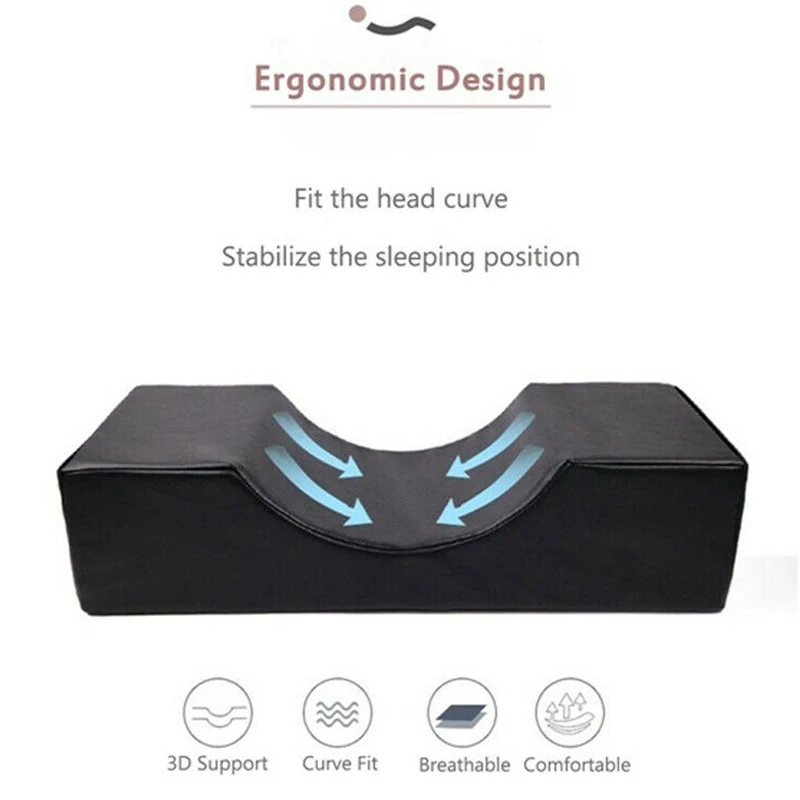 Sdotter Eyelash Extension Pillow Black High Resilience Sponge Pillows High Quality Washable Eyelash Extension Salon Makeup Tools
Sdotter Eyelash Extension Pillow Black High Resilience Sponge Pillows High Quality Washable Eyelash Extension Salon Makeup Tools
