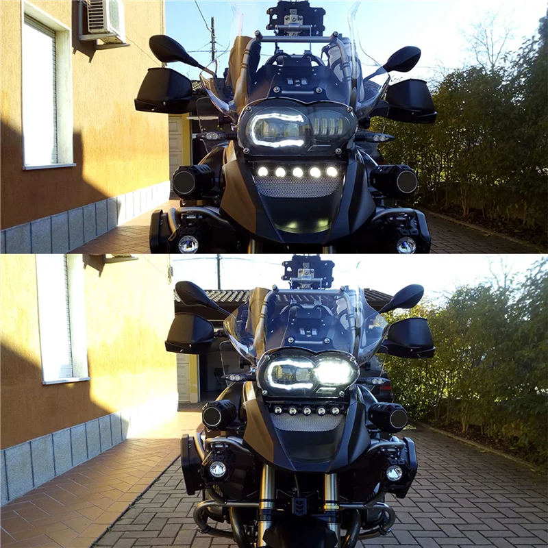 For-BMW F700GS F800GS 2013-2016 Motorcycle Modified LED Headlight Lens Headlight Assembly
For-BMW F700GS F800GS 2013-2016 Motorcycle Modified LED Headlight Lens Headlight Assembly