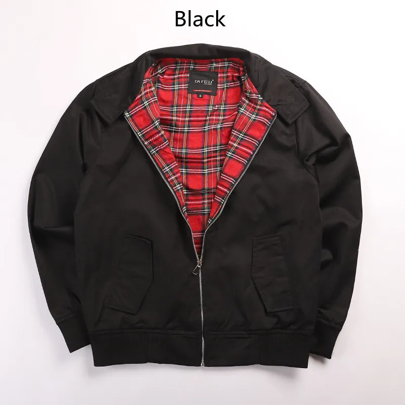 Modified Harrington Jackets Men US Size Cotton Blend Spring Autumn Casual Jackets & Coats British Style Loose Men's Clothing
Modified Harrington Jackets Men US Size Cotton Blend Spring Autumn Casual Jackets & Coats British Style Loose Men's Clothing
