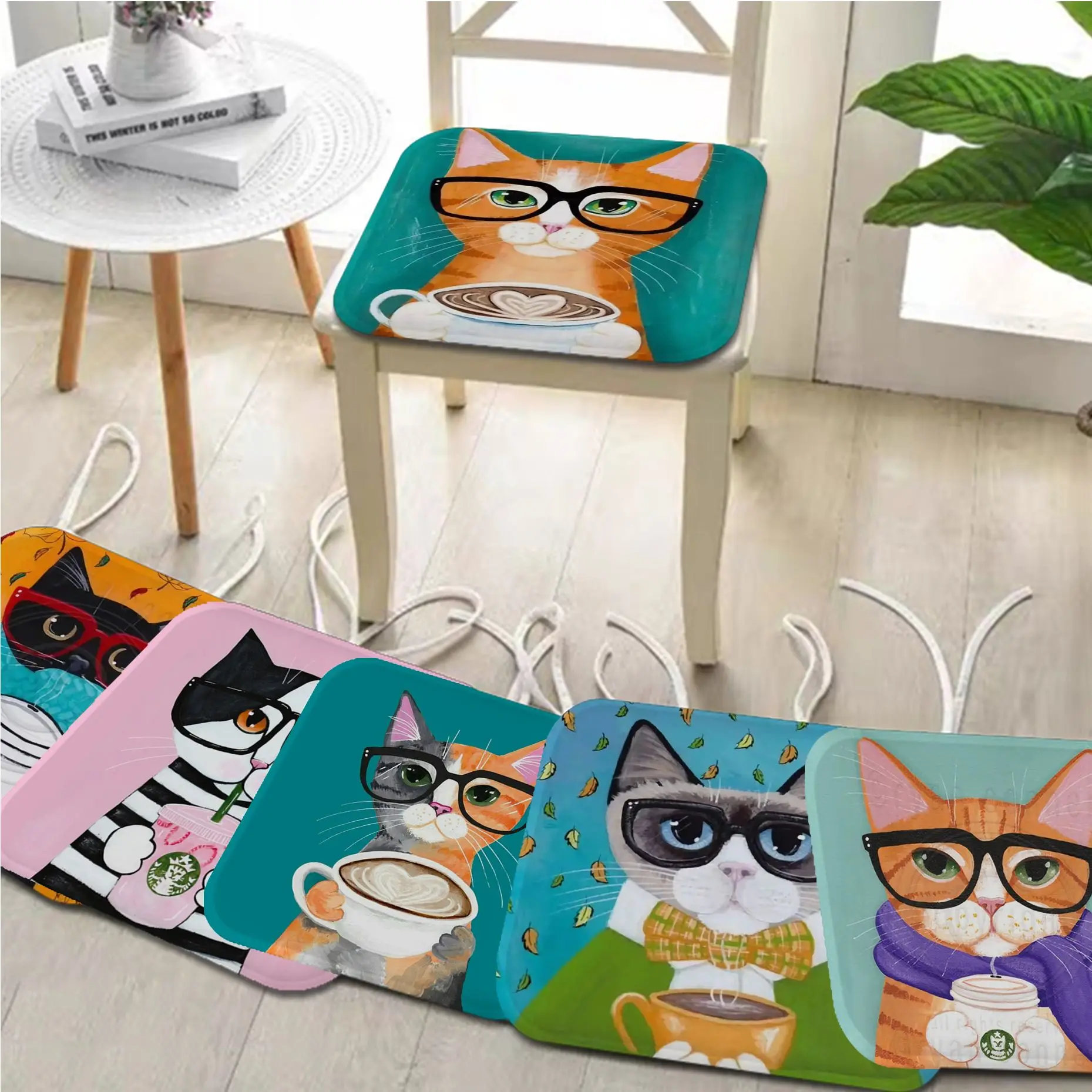 Cute Latte Acrylic Coffee Milk Drink Bottle Cat Art Fabric Cushion Living Room Sofa Decor Stool Tatami Office Chair Cushions
Cute Latte Acrylic Coffee Milk Drink Bottle Cat Art Fabric Cushion Living Room Sofa Decor Stool Tatami Office Chair Cushions