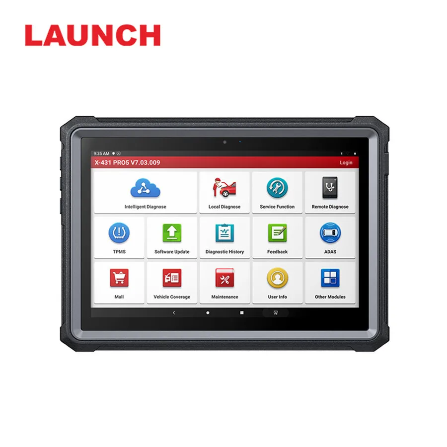 LAUNCH X431 PRO5 PRO-5 Car Diagnostic Tools Automotive Tool Full System OBD2 Scanner One Year Free Update Online 
LAUNCH X431 PRO5 PRO-5 Car Diagnostic Tools Automotive Tool Full System OBD2 Scanner One Year Free Update Online