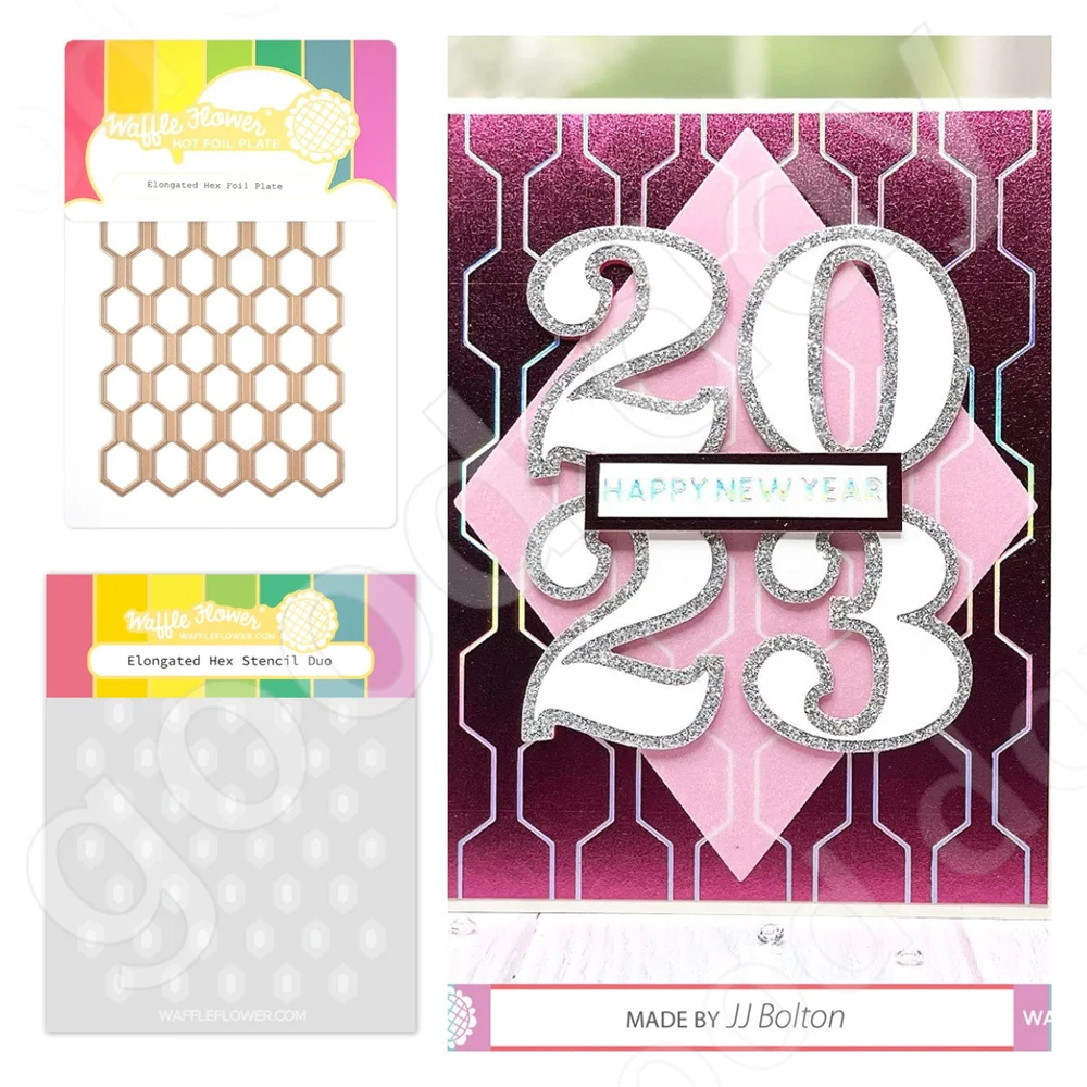 Elongated Hex Cutting Hot Foil Stencil Scrapbook Diary Decoration Embossing Template Diy Greeting Card Handmade 2022 New Arrival
Elongated Hex Cutting Hot Foil Stencil Scrapbook Diary Decoration Embossing Template Diy Greeting Card Handmade 2022 New Arrival