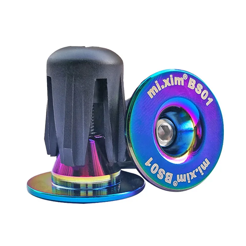 mi.xim Colorful Bar End Plugs Bicycle Handlebar Plugs Handlebar End Caps for Most Bicycle Mountain Bike Road MTB BMx
mi.xim Colorful Bar End Plugs Bicycle Handlebar Plugs Handlebar End Caps for Most Bicycle Mountain Bike Road MTB BMx
