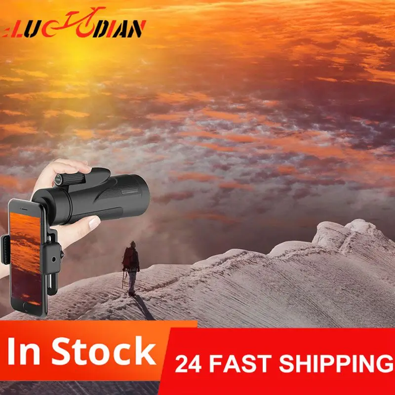High Definition Monocular Telescope Waterproof Portable Mobile Phone Clip Military Zoom Scope For Travel Hunting
High Definition Monocular Telescope Waterproof Portable Mobile Phone Clip Military Zoom Scope For Travel Hunting