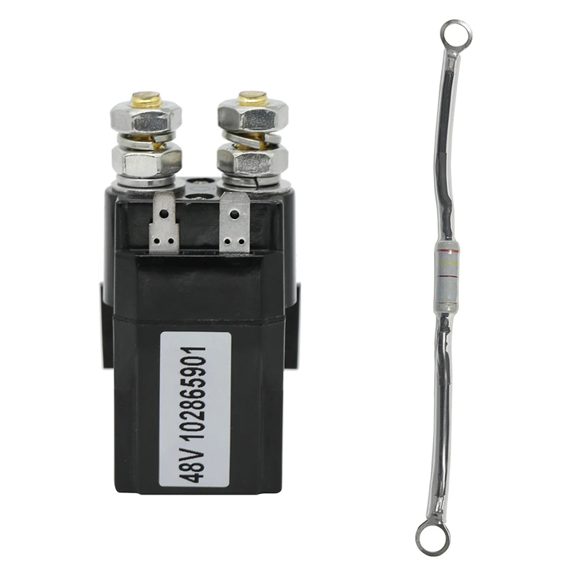 48 Volt Solenoid With Resistance For Club Car New Model DS & Precedent & Tempo 102865901 1014947
48 Volt Solenoid With Resistance For Club Car New Model DS & Precedent & Tempo 102865901 1014947
