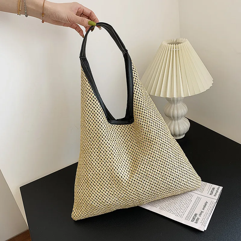 2023 New Women Weave Shoulder Bag Solid Beige And Khaki Crossbody Bag Bucket Handbags For Men Beach Holiday Fashion Shoulder Bag
2023 New Women Weave Shoulder Bag Solid Beige And Khaki Crossbody Bag Bucket Handbags For Men Beach Holiday Fashion Shoulder Bag