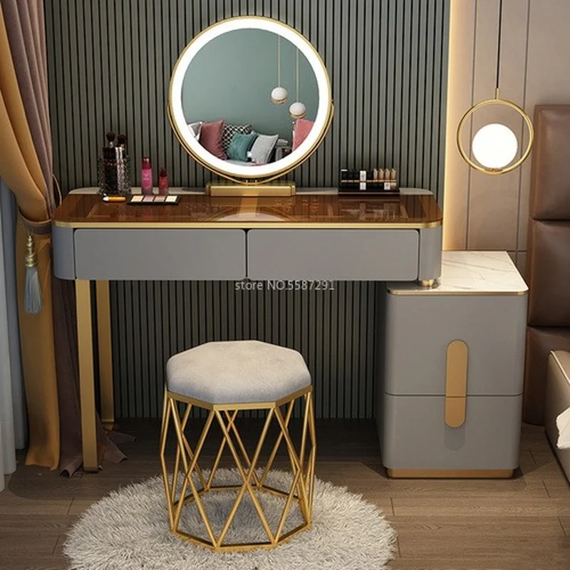 Living Room Storage Mirrors Led Dressing Lacquer Table Drawer Dressing Table Lighting Makeup Dressers Kaptafel Home Furniture 
Living Room Storage Mirrors Led Dressing Lacquer Table Drawer Dressing Table Lighting Makeup Dressers Kaptafel Home Furniture