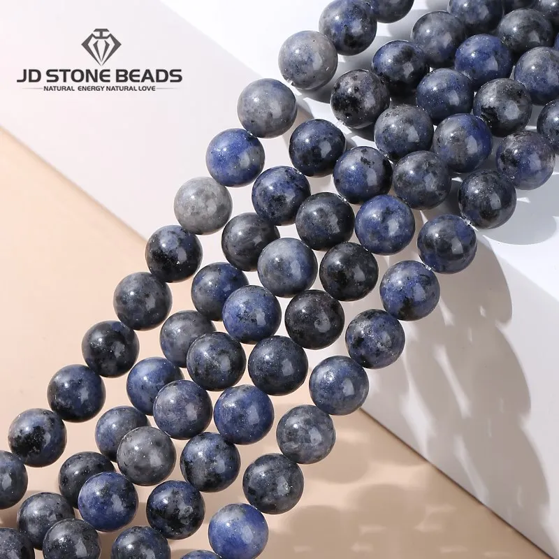 8mm Natural Dumortierite Beads Smooth Round Stone For Bracelet Making Lapis Lazuli Women Jewelry Design DIY Necklace Accessroy
8mm Natural Dumortierite Beads Smooth Round Stone For Bracelet Making Lapis Lazuli Women Jewelry Design DIY Necklace Accessroy