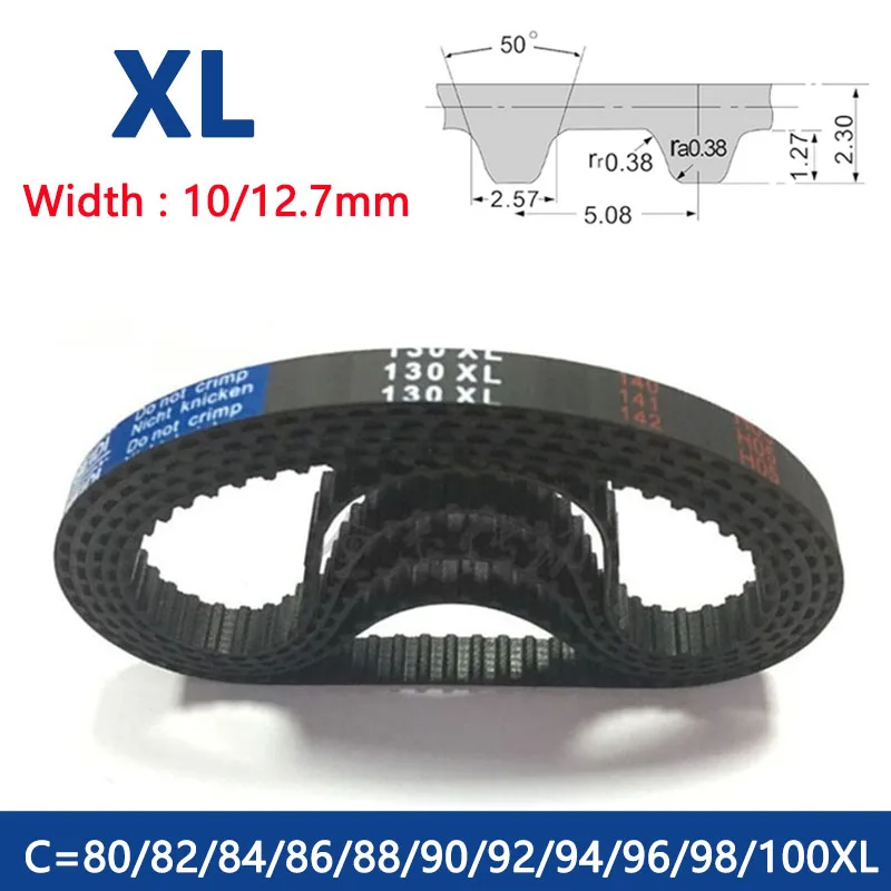 1 шт. ремень ГРМ XL 80/82/84/86/88/90/92/94/96/98/100XL, ширина 10 мм, 12,7 мм, резиновый синхронный ремень с замкнутым контуром, шаг 5,08 мм 
1 шт. ремень ГРМ XL 80/82/84/86/88/90/92/94/96/98/100XL, ширина 10 мм, 12,7 мм, резиновый синхронный ремень с замкнутым контуром, шаг 5,08 мм