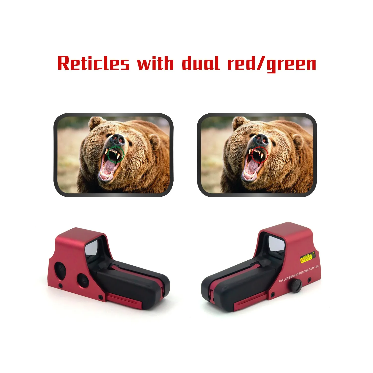551 552 553 558 Optic Scope Hunting Green Red Dot Reflex Sight Tactical Hunting Optical Collimator Sight Gun Accessories
551 552 553 558 Optic Scope Hunting Green Red Dot Reflex Sight Tactical Hunting Optical Collimator Sight Gun Accessories