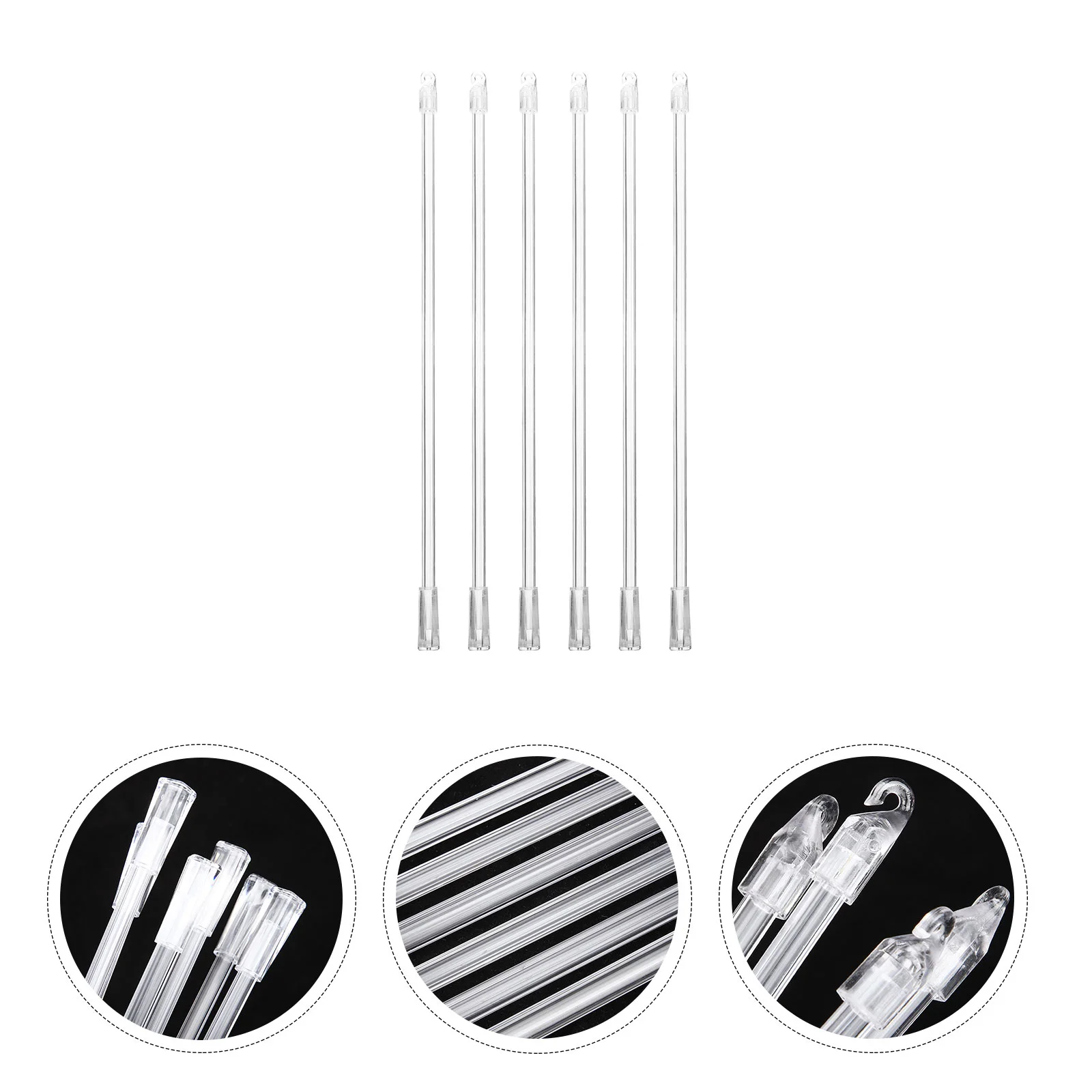6 Sets Curtain Rods Windows Blind Wand Replacement Hook Venetian Blinds 33x1cm Pom Vertical Pull Hooks Stick
6 Sets Curtain Rods Windows Blind Wand Replacement Hook Venetian Blinds 33x1cm Pom Vertical Pull Hooks Stick