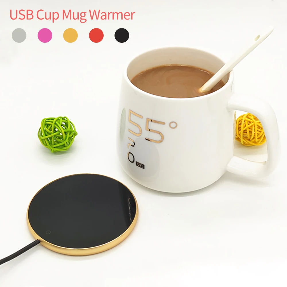 Heater Coaster USB Cup Mug Warmer with Indicator Light and Switch USB Coffee Warmer Beverage Heater for Home Office Boil Tea
Heater Coaster USB Cup Mug Warmer with Indicator Light and Switch USB Coffee Warmer Beverage Heater for Home Office Boil Tea