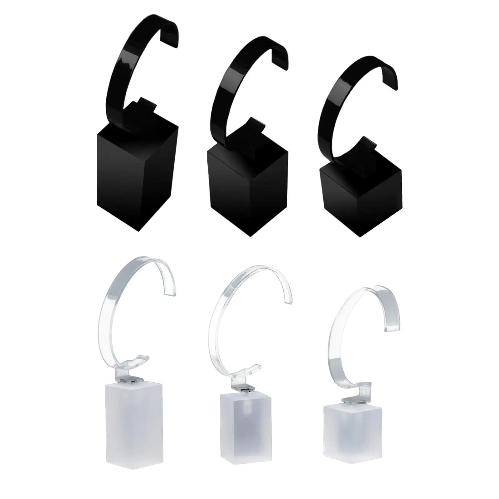 Jewelry Bracelet Watch Display Rack Modern Gift Multipurpose C Shaped Watch Holder Organizer for Store Counter Shop Dresser Show
Jewelry Bracelet Watch Display Rack Modern Gift Multipurpose C Shaped Watch Holder Organizer for Store Counter Shop Dresser Show