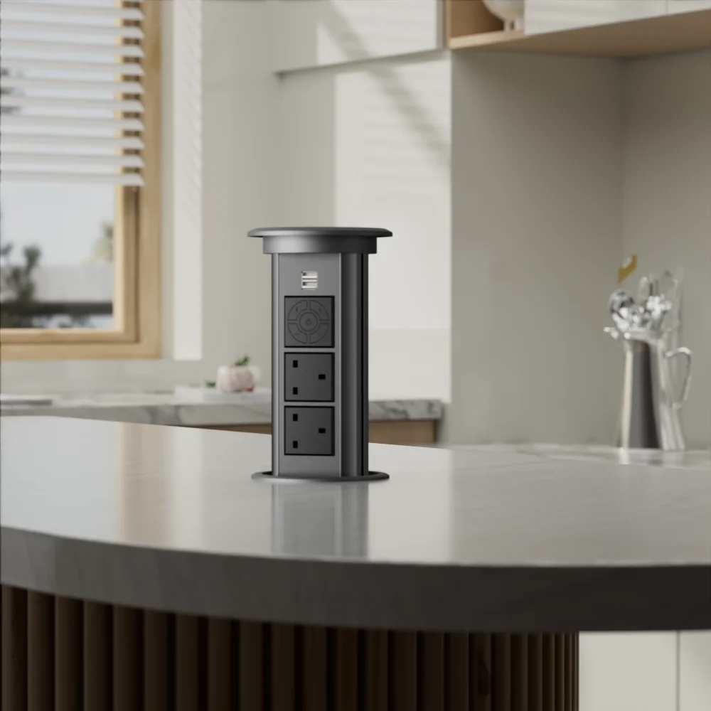 Kitchen Pop Up Socket Furniture Office Desktop Motorized Socket Electric Pop Up Socket With Wireless Charger
Kitchen Pop Up Socket Furniture Office Desktop Motorized Socket Electric Pop Up Socket With Wireless Charger