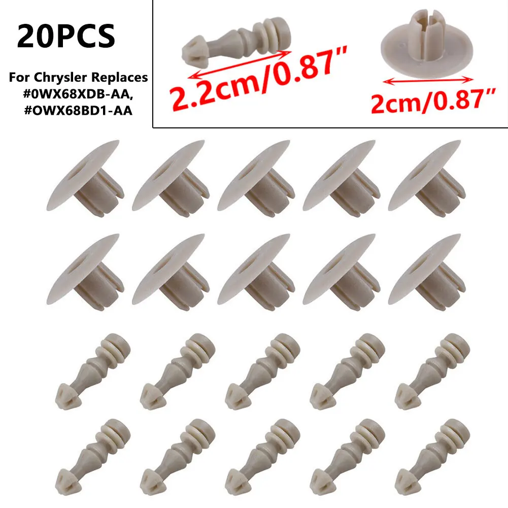 20Pcs Car Interior Door Panel Buckle Door Trim Plate Buckle Retainer Fastener Clips For Chrysler For Charger & Magnum 2005-On
20Pcs Car Interior Door Panel Buckle Door Trim Plate Buckle Retainer Fastener Clips For Chrysler For Charger & Magnum 2005-On
