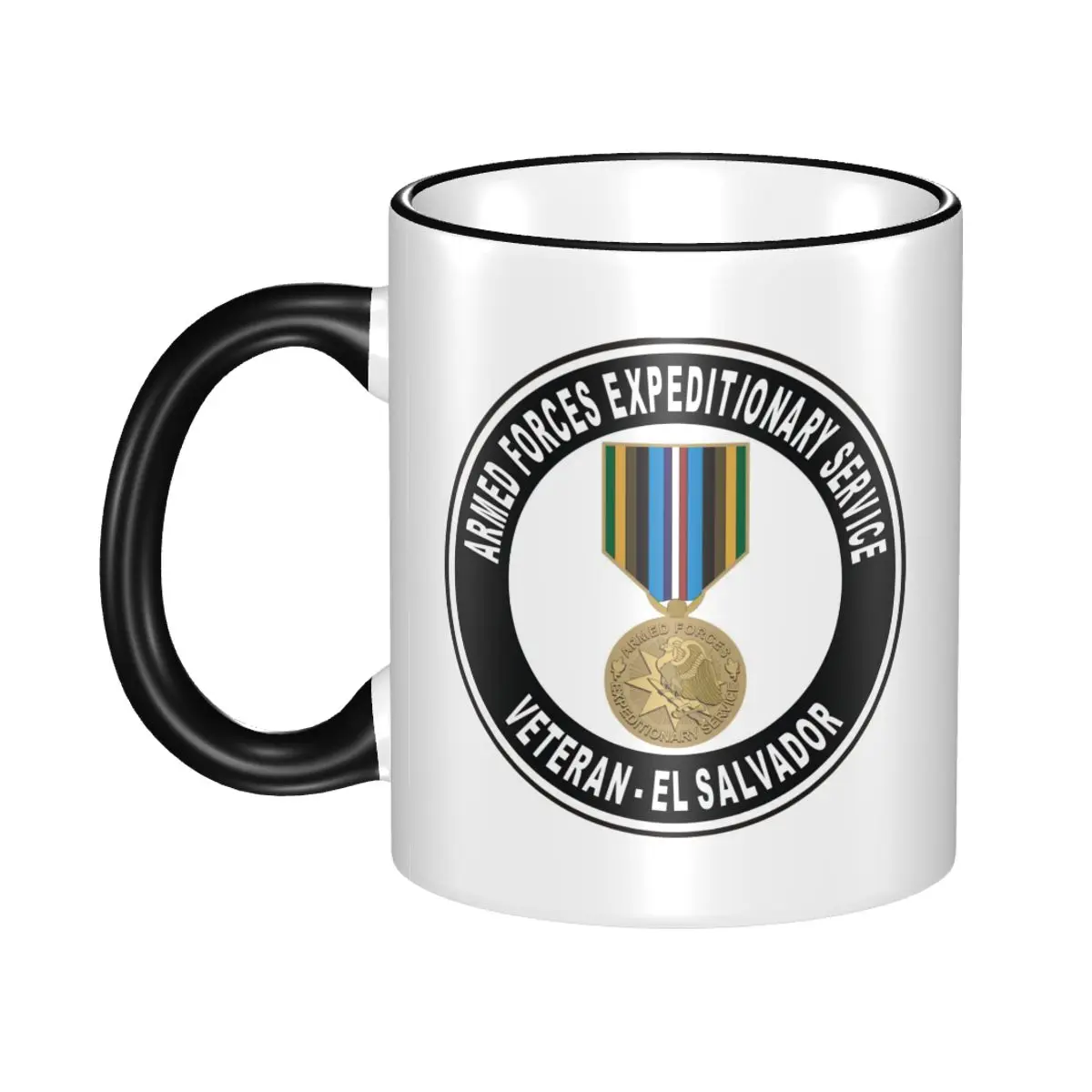 Armed Forces Expeditionary Medal El Salvador Beer Cup Porcelain Coffee Mug Tea Cup 11oz Ceramic Mugs
Armed Forces Expeditionary Medal El Salvador Beer Cup Porcelain Coffee Mug Tea Cup 11oz Ceramic Mugs