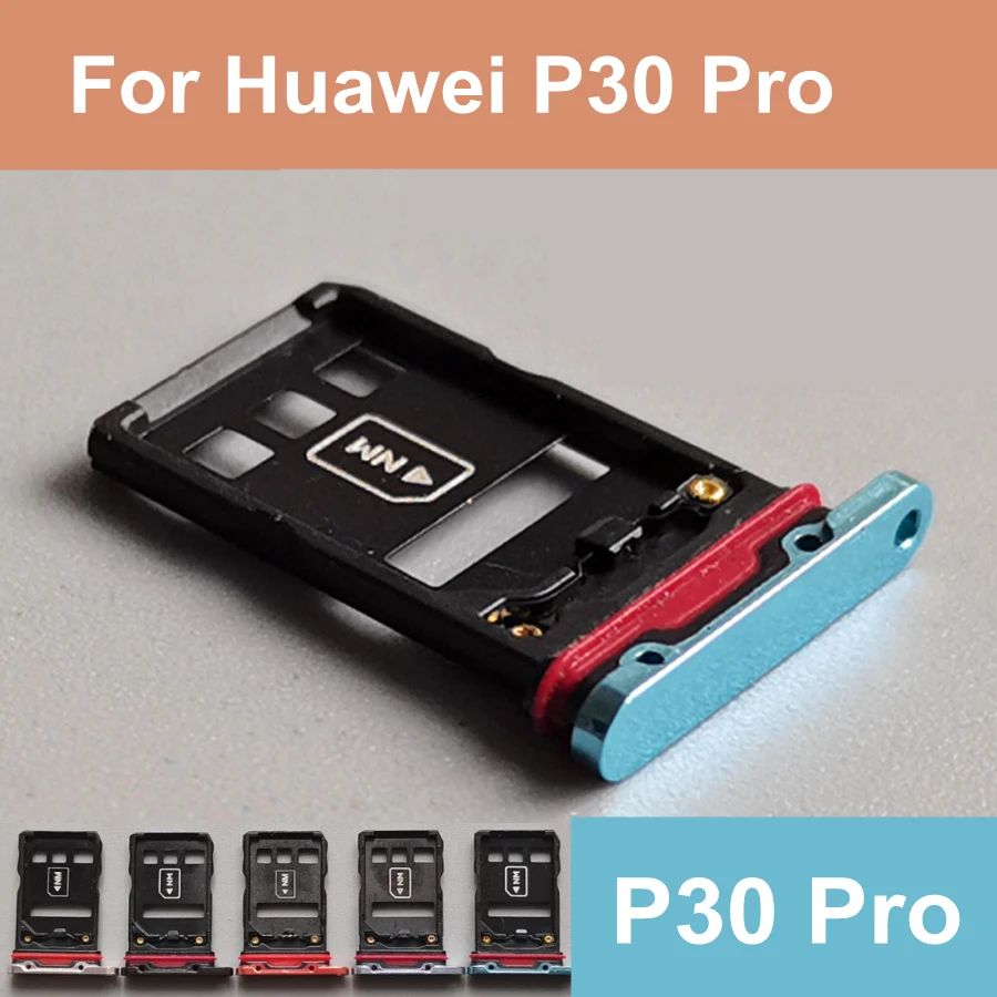 For Huawei P30 Pro Sim Card Tray Slot Holder Replacement Parts for Huawei P30 Pro Micro SD Card Holder Slot Adapter Part
For Huawei P30 Pro Sim Card Tray Slot Holder Replacement Parts for Huawei P30 Pro Micro SD Card Holder Slot Adapter Part
