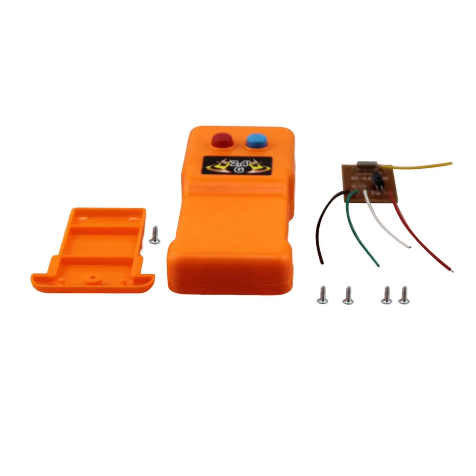 2 Channels 2.4GHz RC Transmitter & Receiver Board Direct Controller for DIY Kids Toys Projects
2 Channels 2.4GHz RC Transmitter & Receiver Board Direct Controller for DIY Kids Toys Projects