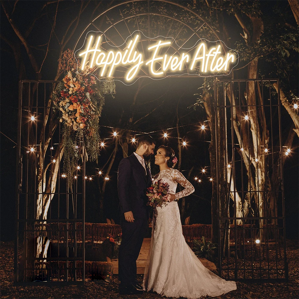 ''happily Ever After''neon Sign Led Light Wedding Decor Home Party Valentine's Day Gift Bar Coffee Store Room Wall Decor
''happily Ever After''neon Sign Led Light Wedding Decor Home Party Valentine's Day Gift Bar Coffee Store Room Wall Decor
