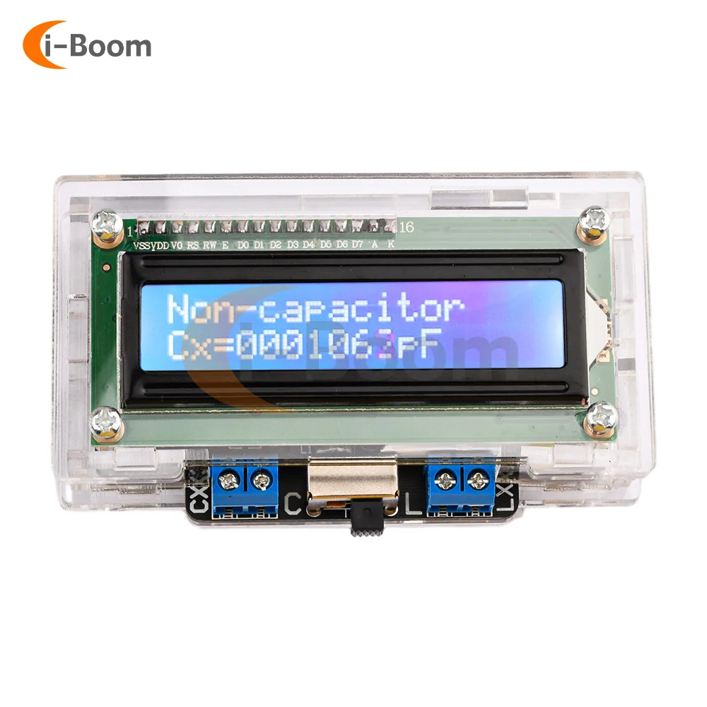 DC 5V Capacitance Inductance Tester 5μH~10MH 10pF~1μF Non-polarity Capacitance Meter Built-in Battery USB Charging Portable
DC 5V Capacitance Inductance Tester 5μH~10MH 10pF~1μF Non-polarity Capacitance Meter Built-in Battery USB Charging Portable