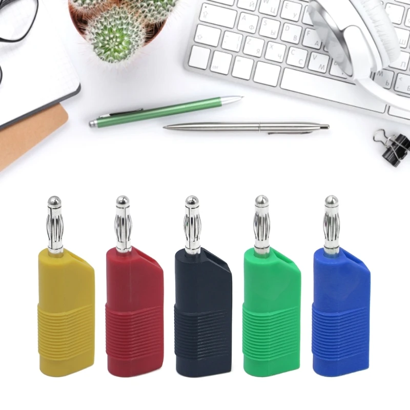 Y1UD Компактный и портативный штекер типа «банан» 4 мм, аксессуары для ремонта электроники и проекта «сделай сам», электронный
Y1UD Компактный и портативный штекер типа «банан» 4 мм, аксессуары для ремонта электроники и проекта «сделай сам», электронный