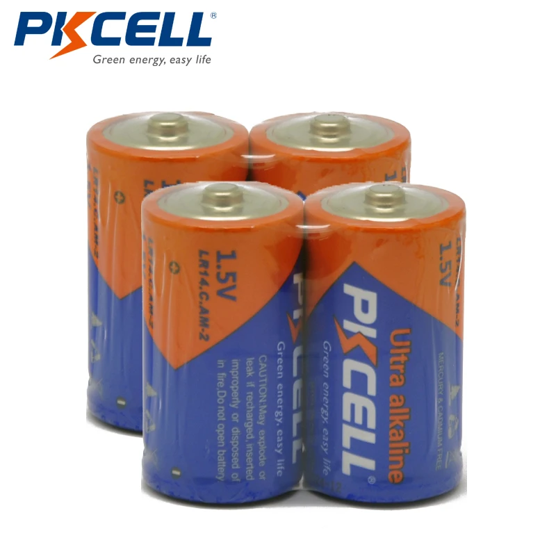 4pcs/lot PKCELL C LR14 Battery AM2 CMN1400 E93 Super Alkaline Batteries 1.5v For Smoke Detector LED Lights Shaver Wireless
4pcs/lot PKCELL C LR14 Battery AM2 CMN1400 E93 Super Alkaline Batteries 1.5v For Smoke Detector LED Lights Shaver Wireless