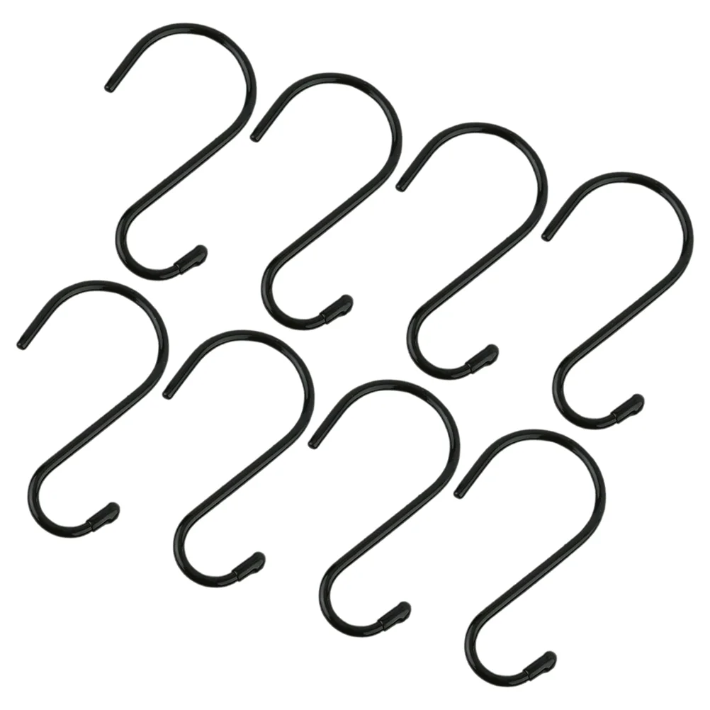 8 Pcs Clothes Hanger Hooks For Hanging Rack Coat Metal S-shape High Manganese Steel Home Hangers
8 Pcs Clothes Hanger Hooks For Hanging Rack Coat Metal S-shape High Manganese Steel Home Hangers