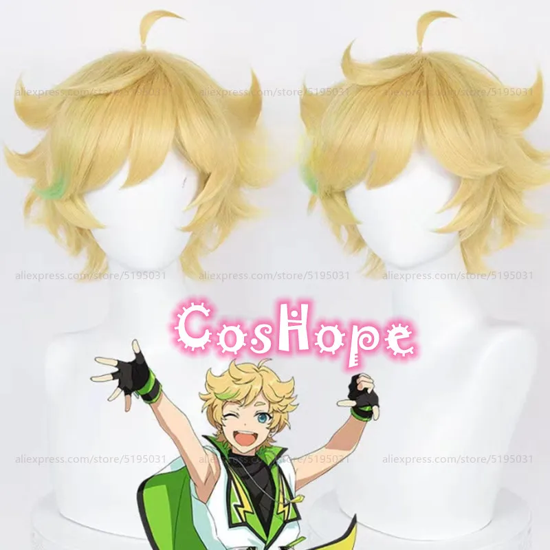 Ensemble Stars Harukawa Sora Cosplay Wig 30cm Short Golden Wig Cosplay Anime Cosplay Wigs Heat Resistant Synthetic Wig Halloween
Ensemble Stars Harukawa Sora Cosplay Wig 30cm Short Golden Wig Cosplay Anime Cosplay Wigs Heat Resistant Synthetic Wig Halloween