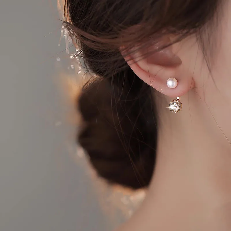 Korean Fashion Pearl Dangle Earrings for Women New Vintage Statement Zircon Earring Valentines Day Gift Jewelry Pendientes Mujer
Korean Fashion Pearl Dangle Earrings for Women New Vintage Statement Zircon Earring Valentines Day Gift Jewelry Pendientes Mujer