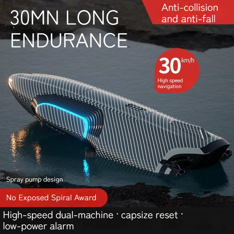 2.4g High Speed Racing Boat 30km/h Waterproof Charged Radio Remote Speedboat Carbon Fiber Toy Gift For Children
2.4g High Speed Racing Boat 30km/h Waterproof Charged Radio Remote Speedboat Carbon Fiber Toy Gift For Children
