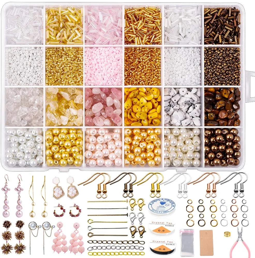 6mm Round Freshwater Natural Pearl Beads For Jewelry Making Seed Beads,Bugle Beads,Crystal Chip Beads Kit With Transparent Box
6mm Round Freshwater Natural Pearl Beads For Jewelry Making Seed Beads,Bugle Beads,Crystal Chip Beads Kit With Transparent Box