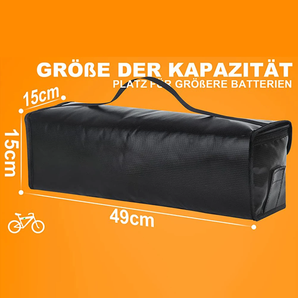 Durable Outdoors Camping Storage Bag Portable Bag Cycling Accessories Electric Bicycles Bag Fireproof Portable Bags
Durable Outdoors Camping Storage Bag Portable Bag Cycling Accessories Electric Bicycles Bag Fireproof Portable Bags