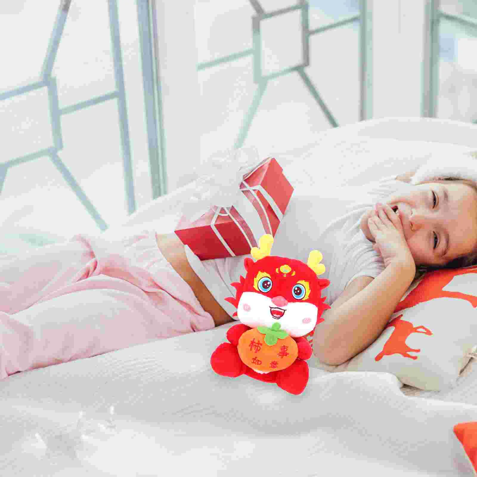 Stuffed Dragon Toy Zodiac Plush Dragon Toy Chinese New Year Dragon Mascot Decor
Stuffed Dragon Toy Zodiac Plush Dragon Toy Chinese New Year Dragon Mascot Decor