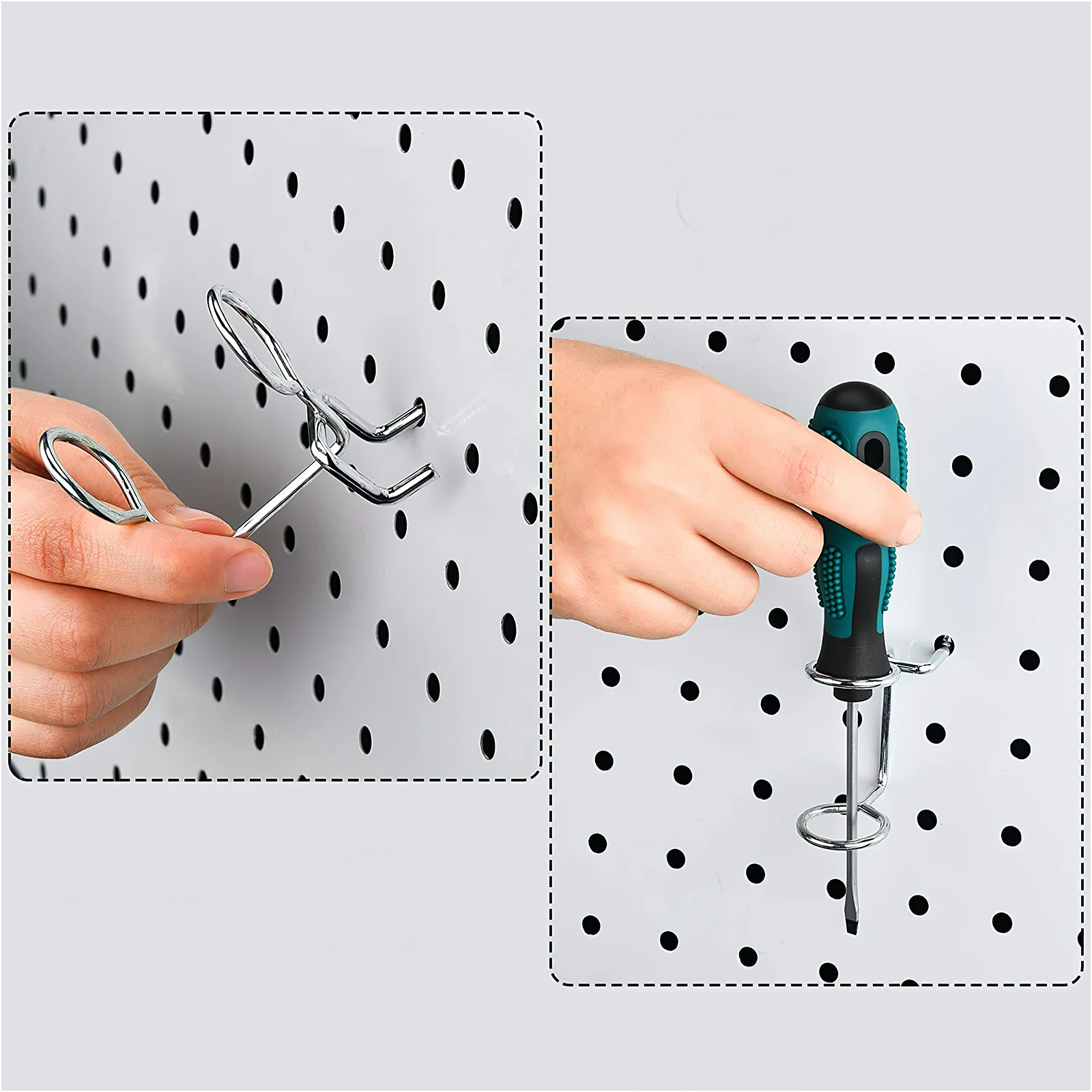 10 Pcs Wisking Tool Electric Pliers Rack Pegboard Hooks Drill Wall Holder Tool Storage Rack Ring Hook
10 Pcs Wisking Tool Electric Pliers Rack Pegboard Hooks Drill Wall Holder Tool Storage Rack Ring Hook