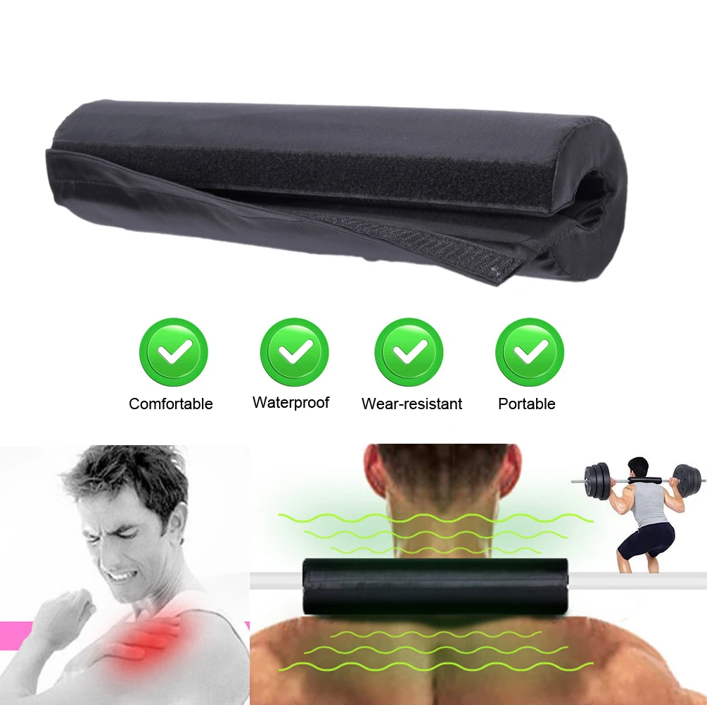 Barbell Pad Fitness Squat Pad Shoulder Support Foam Sponge Pad Non-Slip Barbell Cushion Pad for Standard and Olympic Barbells
Barbell Pad Fitness Squat Pad Shoulder Support Foam Sponge Pad Non-Slip Barbell Cushion Pad for Standard and Olympic Barbells