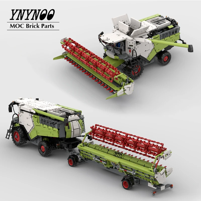 2022 NEW Technical Tractor 8900 Combine Harvester Electric RC MOC Building Blcoks Model DIY Assemble Bricks Toys Gifts
2022 NEW Technical Tractor 8900 Combine Harvester Electric RC MOC Building Blcoks Model DIY Assemble Bricks Toys Gifts