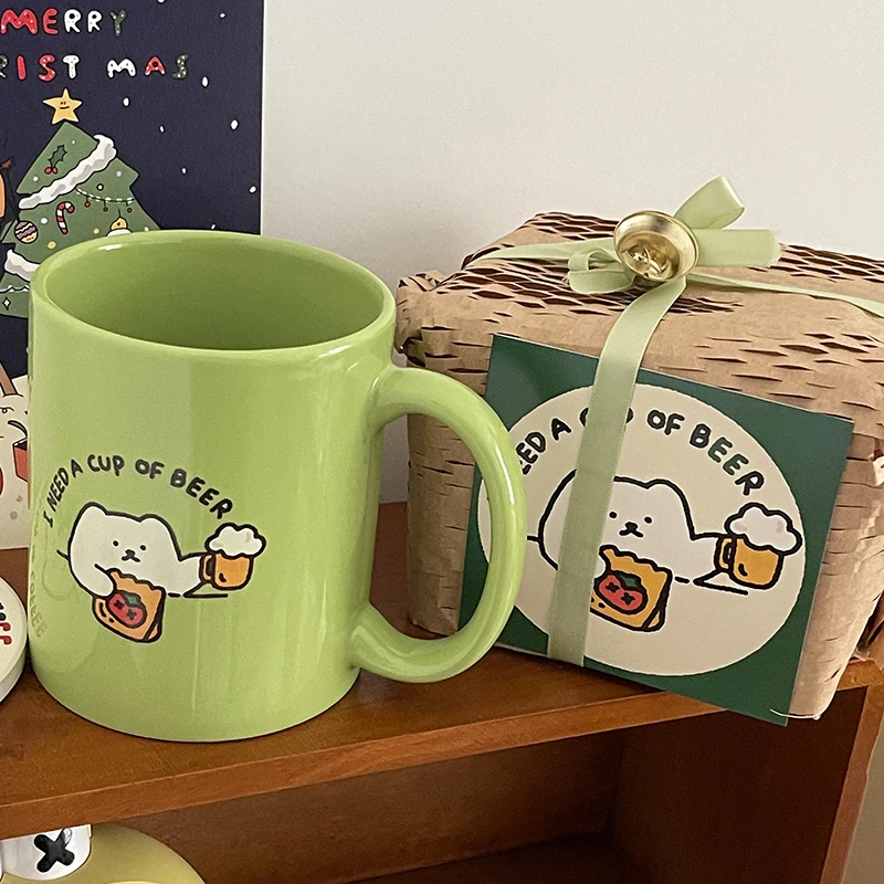 300ML Home Party Water Juice Beer Cup Lovely Kitten Ceramic Coffee Milk Mug Lovers Breakfast Cup with Gift Box Birthday Present
300ML Home Party Water Juice Beer Cup Lovely Kitten Ceramic Coffee Milk Mug Lovers Breakfast Cup with Gift Box Birthday Present