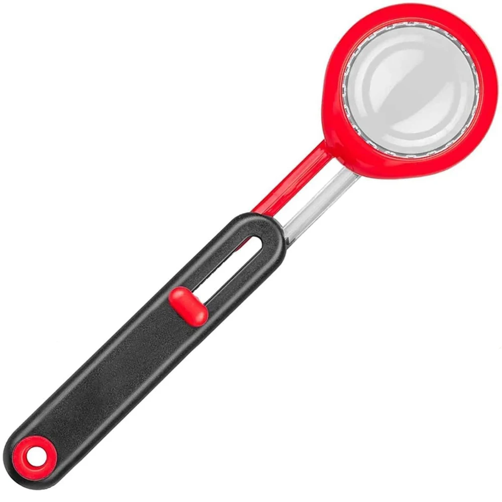 New Suitable For Coffee Protein Powder Adjustable Red Kitchen Measuring Spoon Black 21.5x6x5cm Accurate Measurement
New Suitable For Coffee Protein Powder Adjustable Red Kitchen Measuring Spoon Black 21.5x6x5cm Accurate Measurement