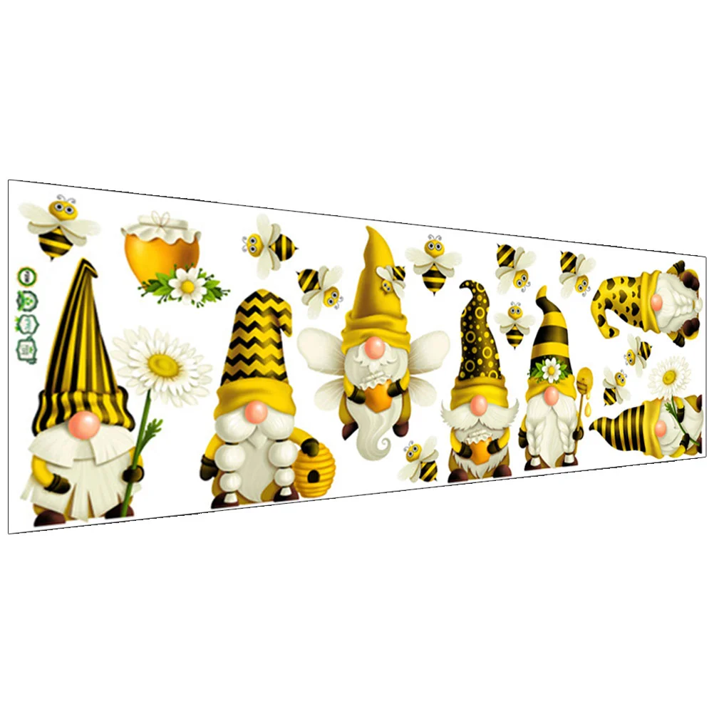 Wall Sticker Window Decals Decal Gnome Stickers Room Decor Living Decoration Honeypot Honey Adhesive Faceless Clings Spring 
Wall Sticker Window Decals Decal Gnome Stickers Room Decor Living Decoration Honeypot Honey Adhesive Faceless Clings Spring