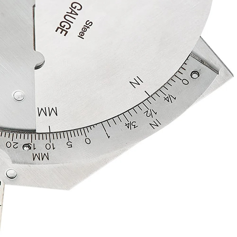 AL1063 Weld Gauge MG-8 Bridge Cam Welding Gauge Stainless Steel Cam Type Master Ruler Bridging Gauging Measuring Tools
AL1063 Weld Gauge MG-8 Bridge Cam Welding Gauge Stainless Steel Cam Type Master Ruler Bridging Gauging Measuring Tools