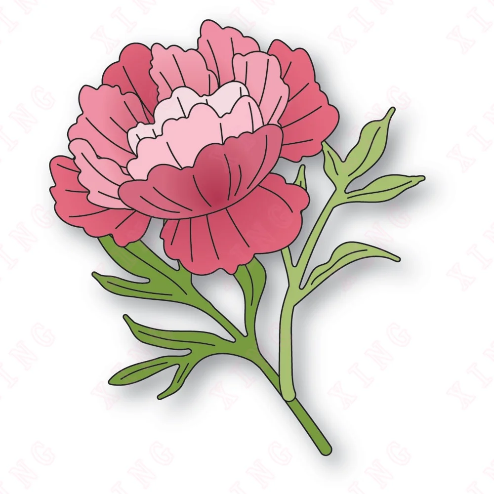 New Scrapbook Decoration Embossing Molds Valentine's Day Metal Cutting Dies 2023 Diy Greeting Card Handmade Luxe Peony Craft Die
New Scrapbook Decoration Embossing Molds Valentine's Day Metal Cutting Dies 2023 Diy Greeting Card Handmade Luxe Peony Craft Die