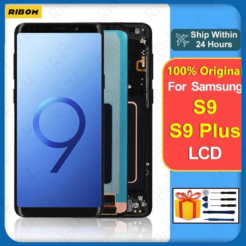 New Super Amoled For Samsung Galaxy S9 LCD Display Touch Screen Digitizer For Samsung S9 Plus S9+ LCD G965F G960F
New Super Amoled For Samsung Galaxy S9 LCD Display Touch Screen Digitizer For Samsung S9 Plus S9+ LCD G965F G960F