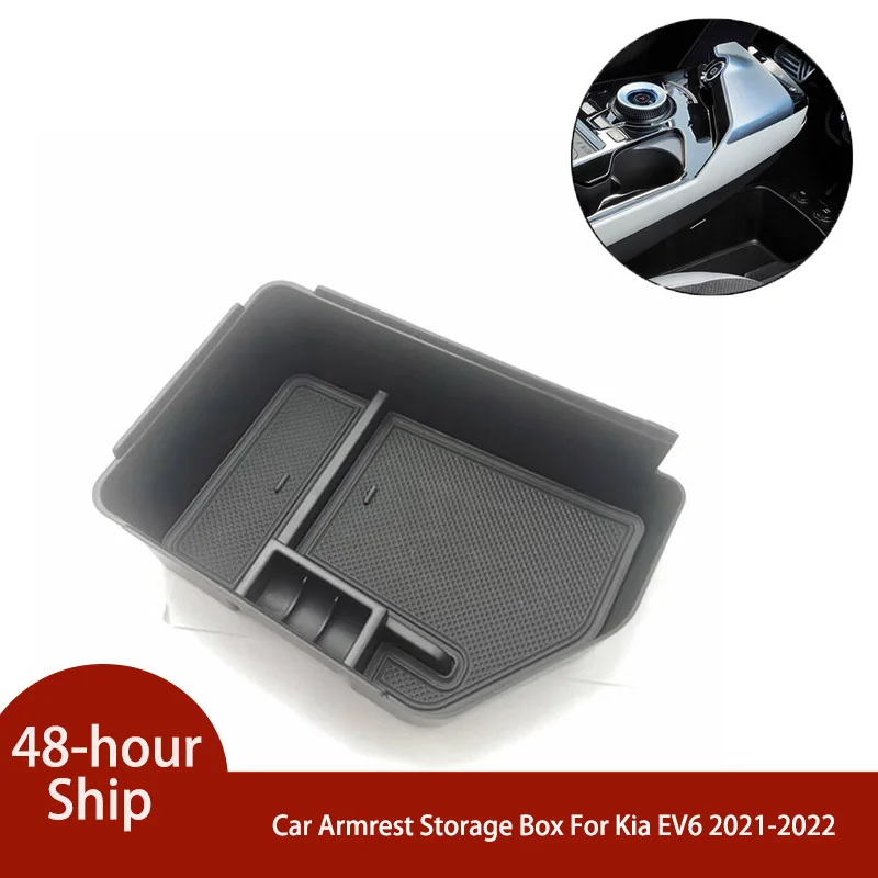 Car Armrest Storage Box For Kia EV6 2021-2022 Central Control Container Stowing Tidying Auto Organizer Tray Interior Accessories
Car Armrest Storage Box For Kia EV6 2021-2022 Central Control Container Stowing Tidying Auto Organizer Tray Interior Accessories