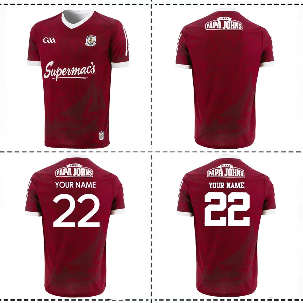 2022 Galway GAA Home Джерси 2022/23 Ирландия GALWAY тренировка Регби Джерси размер S--5XL
2022 Galway GAA Home Джерси 2022/23 Ирландия GALWAY тренировка Регби Джерси размер S--5XL